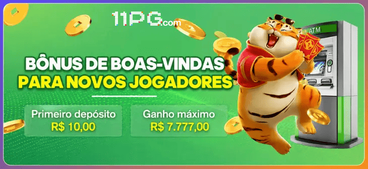 Promoções e bônus exclusivos 11pg